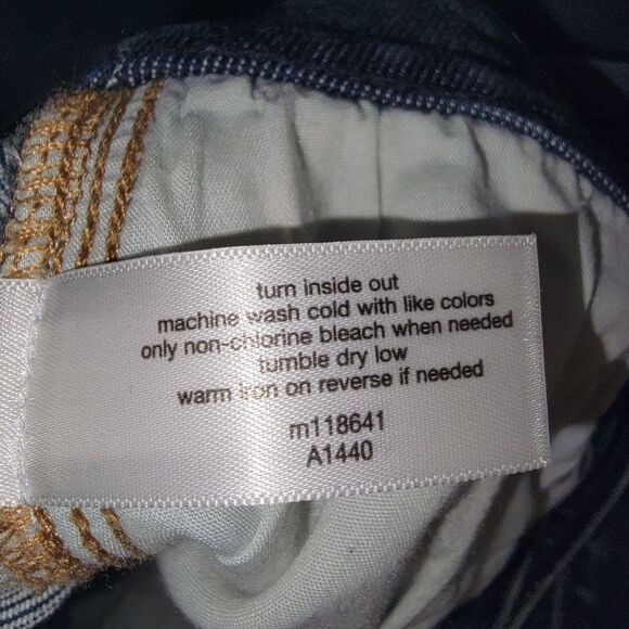 Lane Bryant Slim Leg Paint Splatter Stretch Denim Jeans Size 18 - Picture 5 of 6